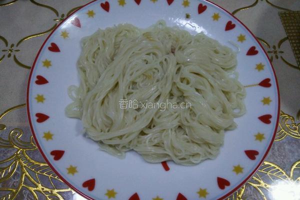 芸豆拌面的做法图解7