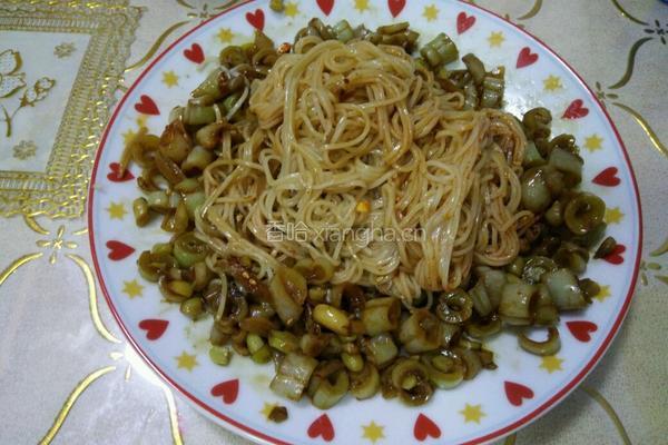 芸豆拌面的做法图解9