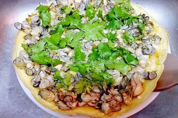 牡蛎烙蛋饼的做法图解10