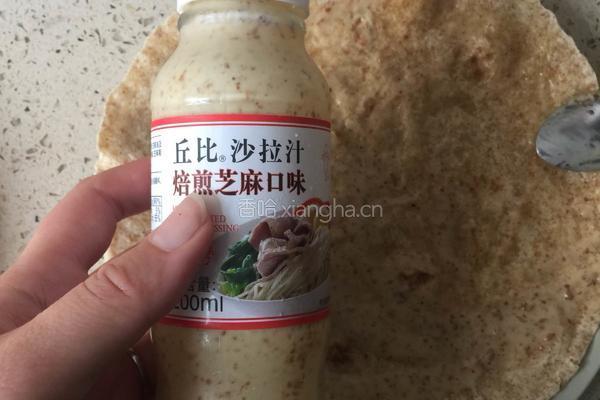 全麦卷饼的做法图解2