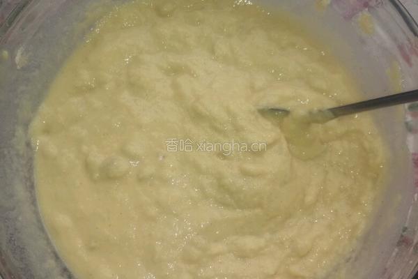 香蕉玉米饼的做法图解3