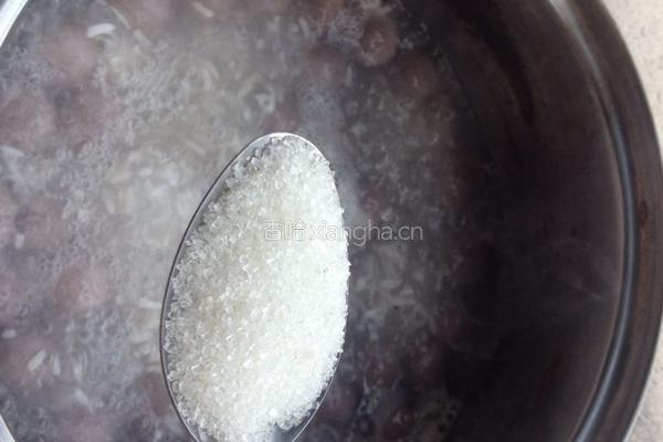 米酒汤圆蛋花汤的做法图解3