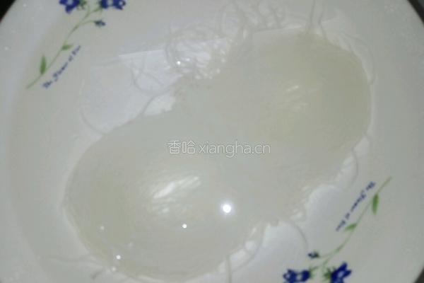 绿豆芽拌粉丝的做法图解3