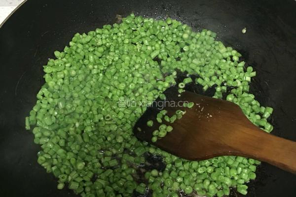 长豆角米饭的做法图解4