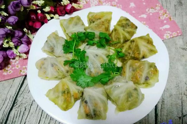 卷心菜包肉肉的做法图解11