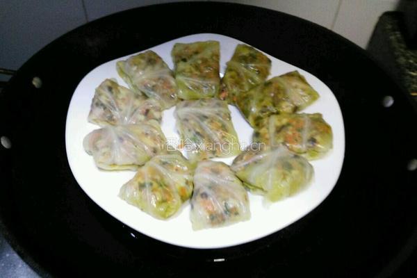 卷心菜包肉肉的做法图解10