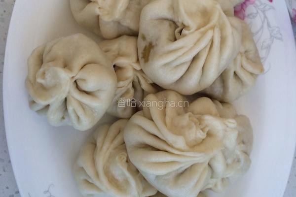 格格牌自制大头菜菜包子的做法图解16