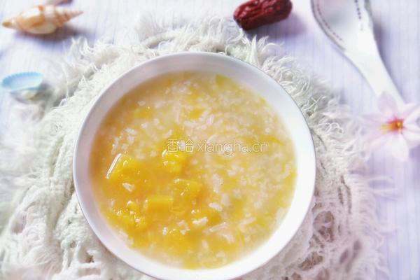 南瓜糯米粥的做法图解7