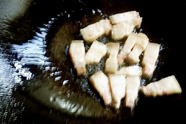 圆茄子烧五花肉的做法图解5
