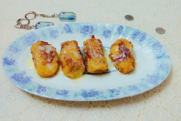 炸香蕉块的做法图解6