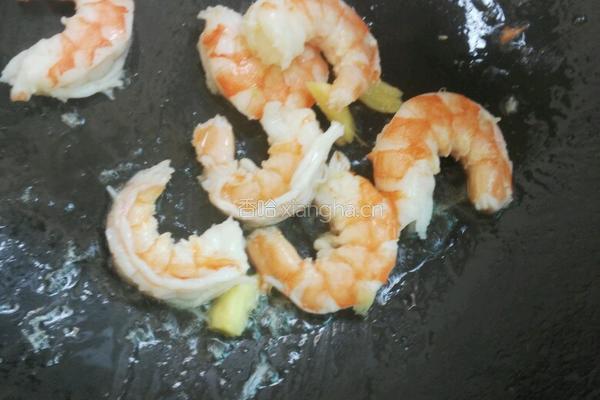 虾仁青菜粥的做法图解7