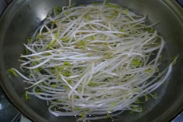 凉拌芽菜的做法图解5