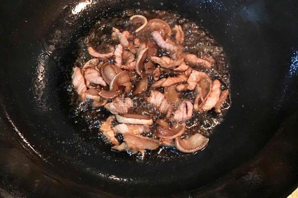 白萝卜炒肉丝的做法图解4