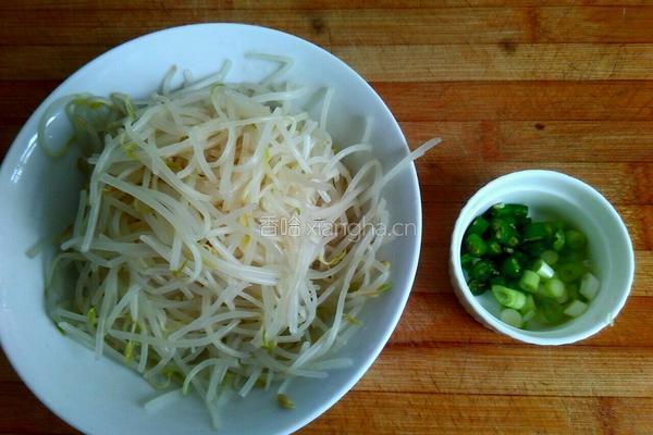 素炒绿豆芽的做法图解3
