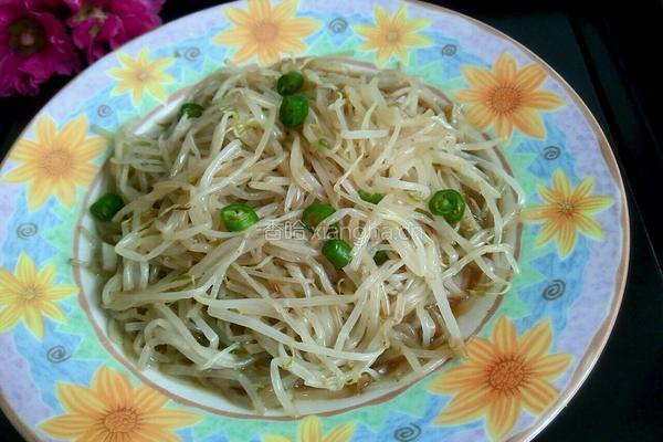 素炒绿豆芽的做法图解8