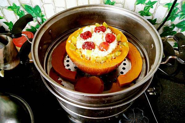 圣女果南瓜蒸饭（甜品）的做法图解7