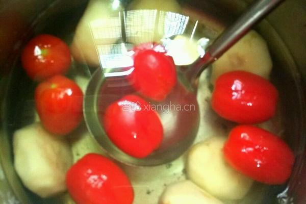 圣女果马蹄糖水的做法图解5