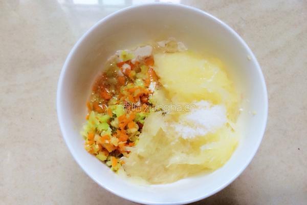 卷心菜土豆丸子的做法图解8