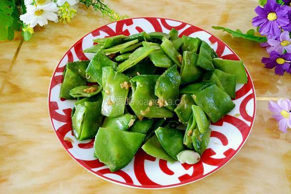 凉拌扁豆的做法图解8