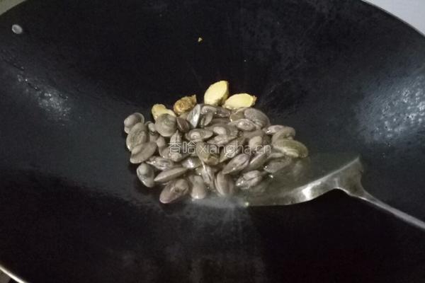 炒花甲的做法图解4
