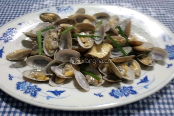 炒花甲的做法图解7