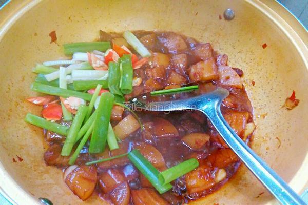 红烧肉烧白萝卜的做法图解16