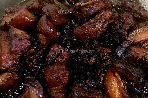 梅干菜烧肉的做法图解4