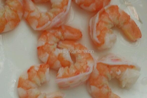 彩椒虾仁的做法图解2