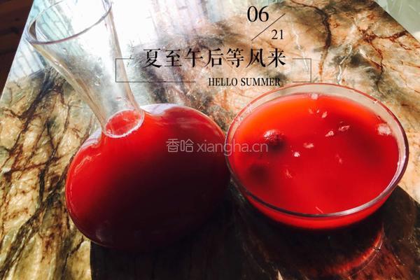 冰镇杨梅汁的做法图解7
