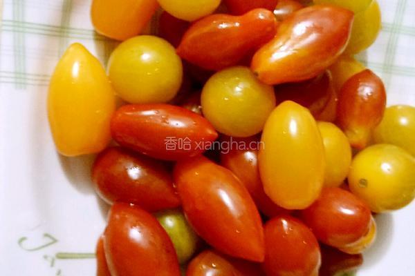 圣女果糖水的做法图解1