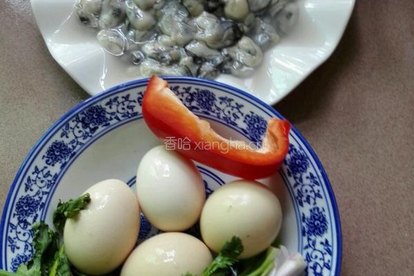 牡蛎煎蛋的做法图解1