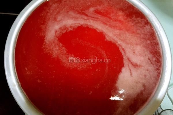 西瓜慕斯蛋糕（六寸）的做法图解16