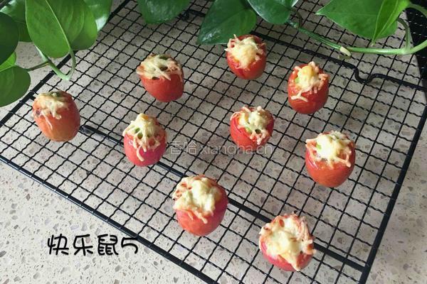 圣女果焗彩蔬的做法图解11