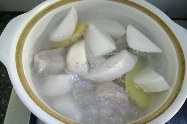 萝卜排骨汤的做法图解5