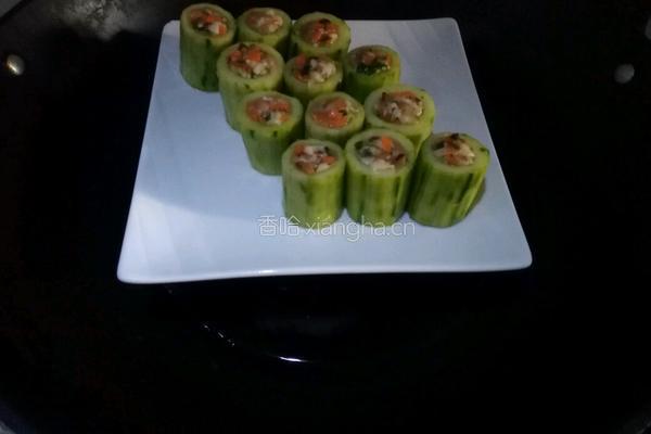 酿青瓜的做法图解6