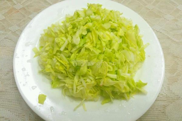 卷心菜虾仁白米粥的做法图解5