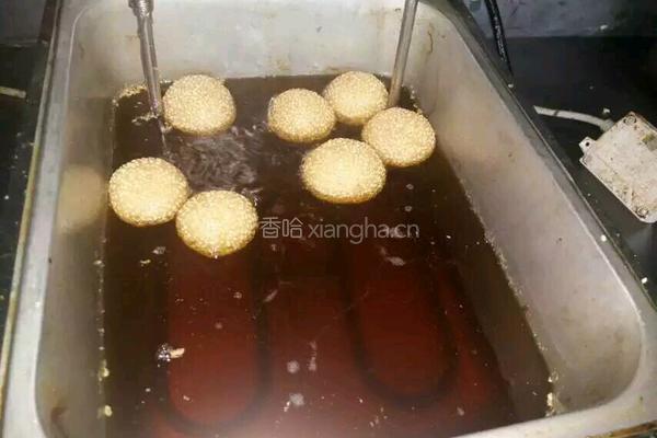 空心麻圆的做法图解3