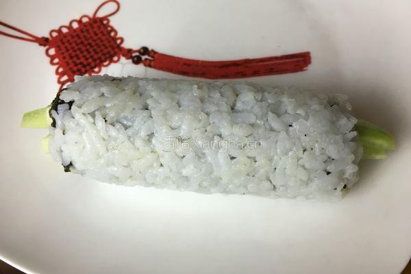 火腿芝士寿司卷的做法图解5