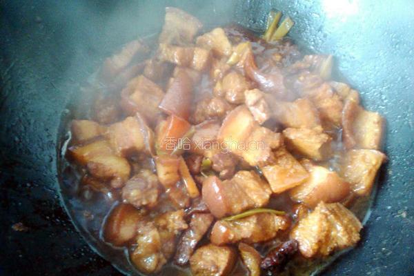 彩椒红烧肉的做法图解9