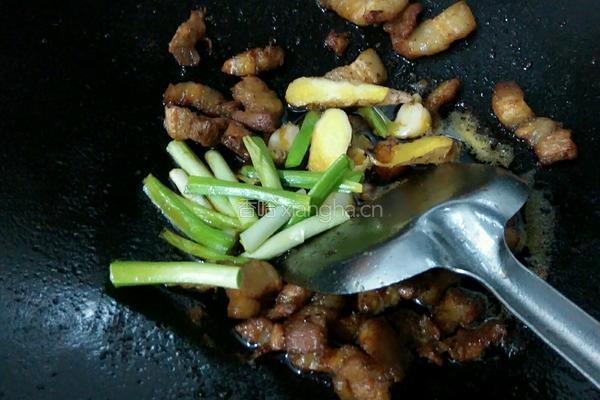 彩椒五花肉的做法图解7