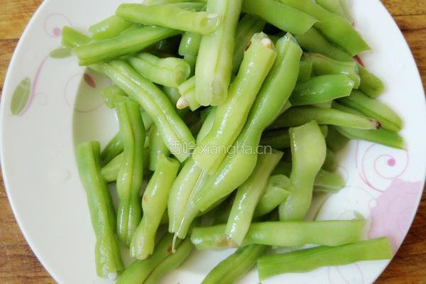 豆角烧茄子的做法图解4