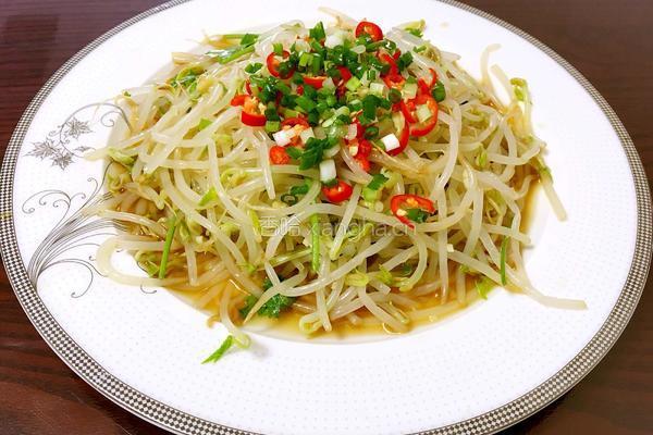 凉拌绿豆芽的做法图解6