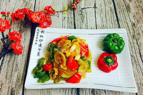耗油炒唬子菜的做法图解13