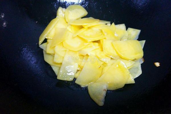 彩椒炒土豆片的做法图解5