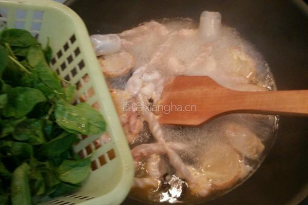 枸杞叶子鱼肚汤的做法图解10