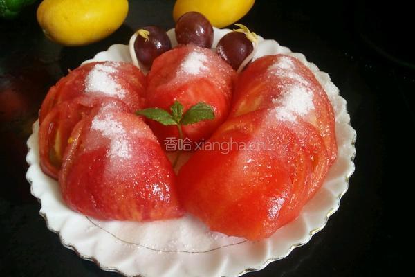 凉拌西红柿的做法图解5