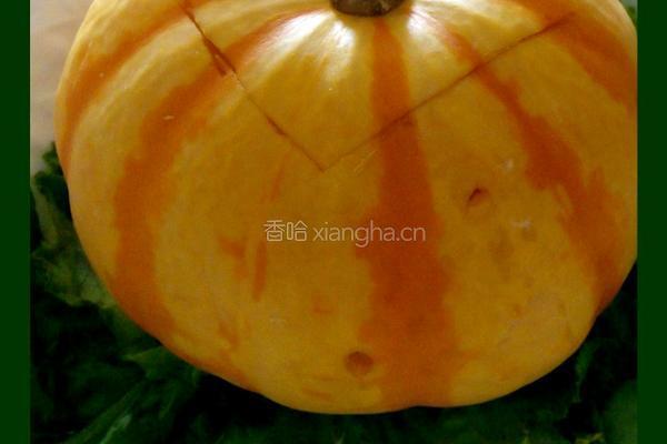 南瓜盅的做法图解2