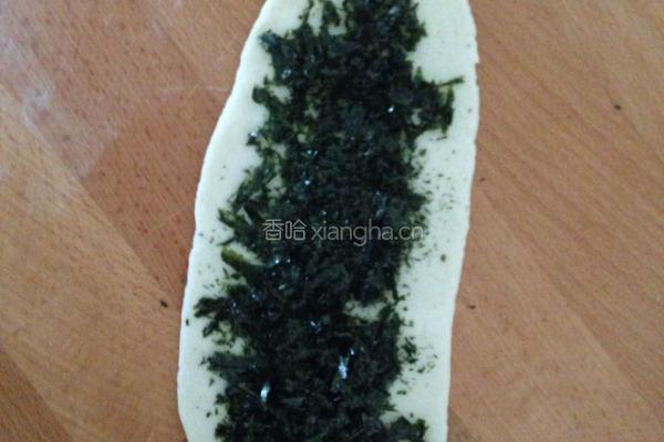 酸奶面包 海苔馅和红豆沙馅的做法图解5