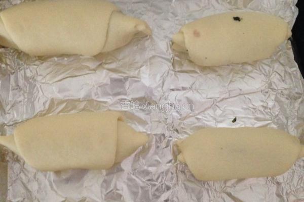 酸奶面包 海苔馅和红豆沙馅的做法图解9