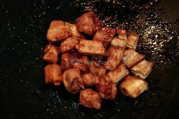 白萝卜烧排骨的做法图解9